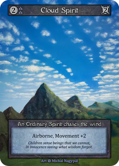 Sorcery Contested Realm - Cloud Spirit - Alpha non-foil