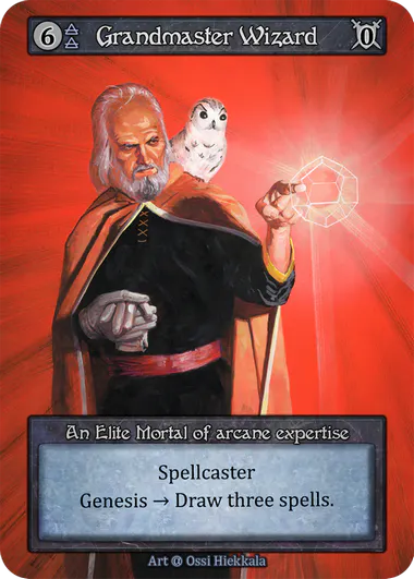 Sorcery Contested Realm - Grandmaster Wizard - Alpha non-foil